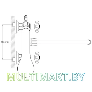 Смеситель Econoce EC0623 картинка 3